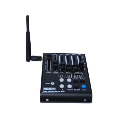 MINISHOW54c W - Console DMX 54 Canaux Wifi