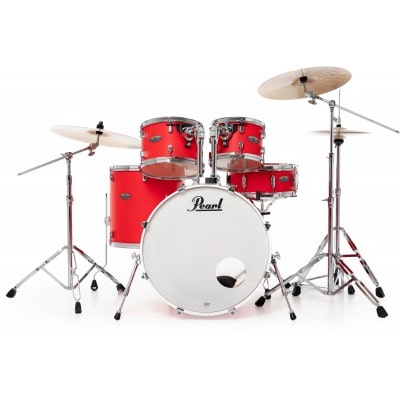 PEARL DRUMS DECADE MAPLE STAGE 22 MATTE RACING RED