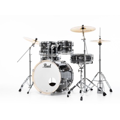 PEARL DRUMS EXPORT FUSION 20 GRAPHITE SILVER TWIST