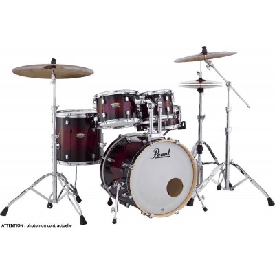 PEARL DRUMS DMP 5F FUSION 20GLOSS DEEP RED BURST