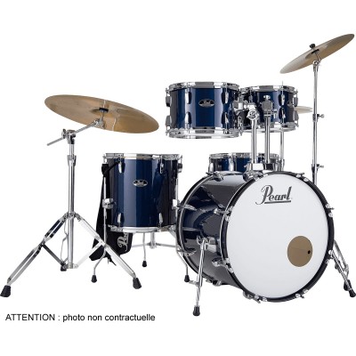 ROADSHOW FUSION 20 + B-50 ROYAL BLUE METALLIC + SOLAR CYMBALS