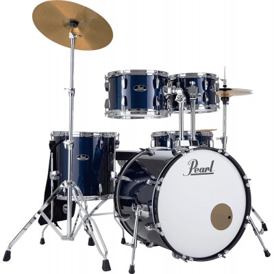 ROADSHOW FUSION 20 ROYAL BLUE METALLIC + SOLAR CYMBALS