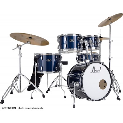 ROADSHOW JAZZ 18 + B-50 ROYAL BLUE METALLIC + SOLAR CYMBALS