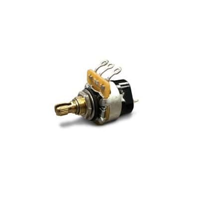 GIBSON ACCESSORIES PARTS 500K OHM AUDIO TAPER POTENTIOMETER LONG SHAFT