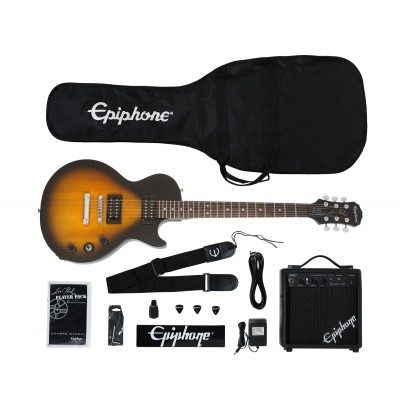 E1 LES PAUL PLAYER PACK 220V VINTAGE SUNBURST