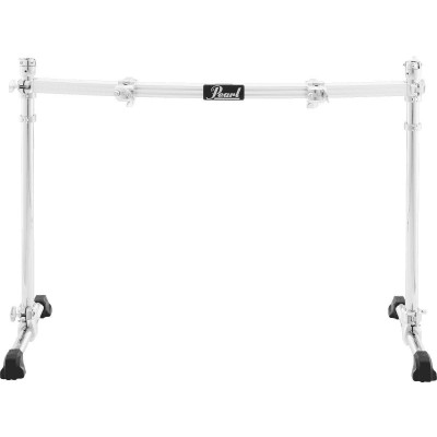 PEARL DRUMS RACK 1 BARRE COURBE + 2 CLAMS
