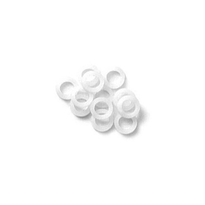 NLW12B-12 - 12 BLACK NYLON WASHERS