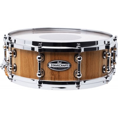 PEARL DRUMS CAISSE CLAIRE 14X5STAVE CRAFT MAKHA