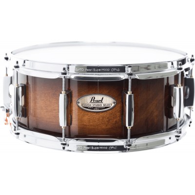 Pearl Drums Session Studio Select Caisse Claire 14 X 5,5? Gloss Barnwood Brown - Sts1455sc-314