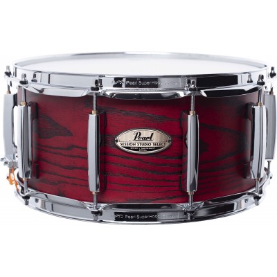 PEARL DRUMS SESSION STUDIO SELECT 14X6.5 SCARLET ASH