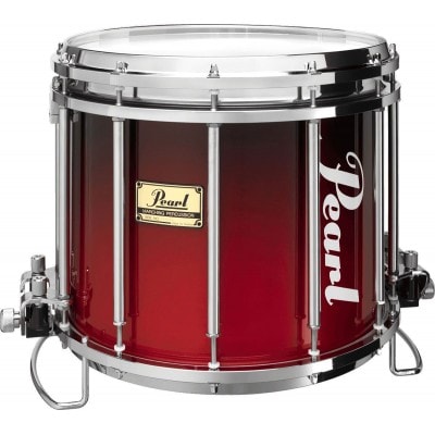 PEARL DRUMS PIPE BAND BOULEAU 14X12 SCARLET FADE