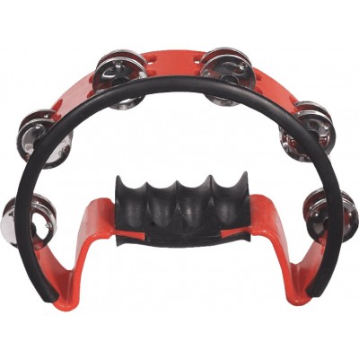 PTM-50SHR ULTRA GRIP TAMBOURINE WITH STEEL JINGLES