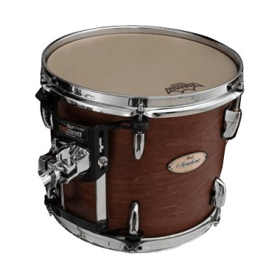 PEARL DRUMS Tom De Concert Symphonic 12X10 Acajou Africain + Optimount