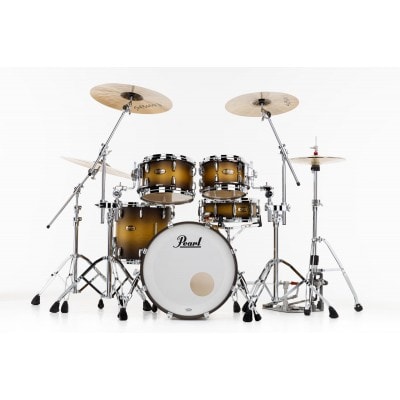 PEARL DRUMS MASTERS MAPLE PURE FUSION 20" GYROLOCK-L MATTE OLIVE BURST