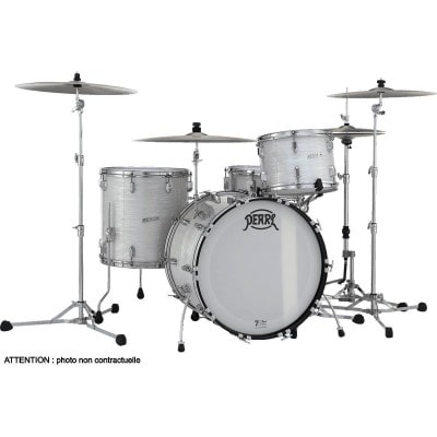PEARL DRUMS PRESIDENT PHENOLIC ROCK 22" PEARL WHITE OYSTER