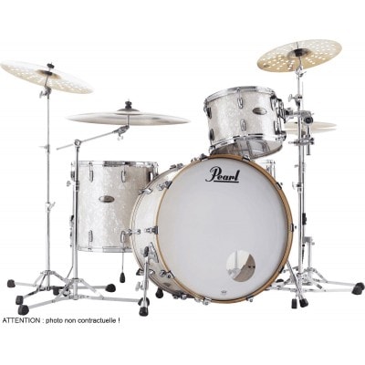 Pearl Drums Rock 24? 3 Futs Session Studio Select Nicotine White Marine Pearl - Sts943xpc-405