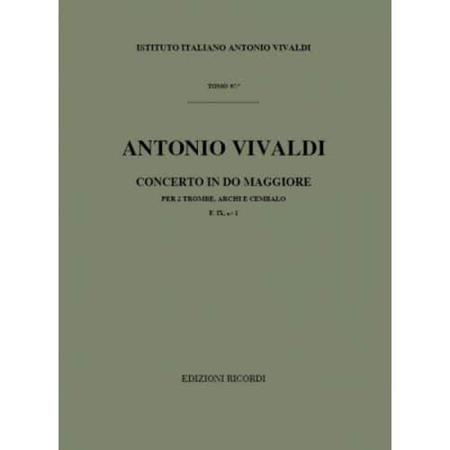 RICORDI VIVALDI A. - CONCERTI IN DO RV 537 - CONDUCTEUR