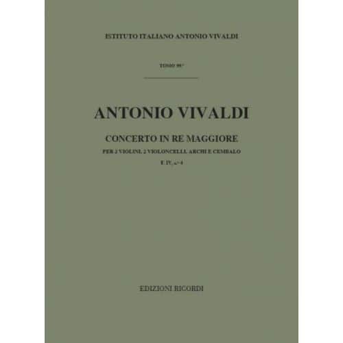 VIVALDI A. - CONCERTOIN RE RV 564 F.IV/4 - VIOLON