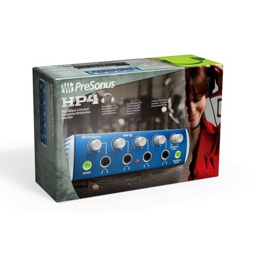 PRESONUS HP 4 - PREAMPLI CASQUES 4 CANAUX