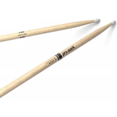 PW5AN - Classic Attack 5A Shira Kashi Oak Drumstick, Oval Nylon Tip