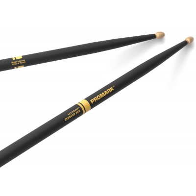 PRO MARK R5ABAG - Rebound 5AB ActiveGrip Hickory Drumstick, Acorn Wood Tip