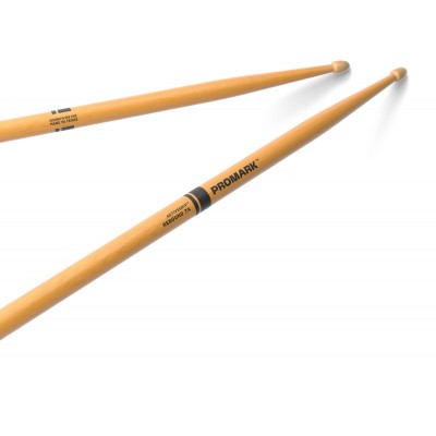 PRO MARK R7AAGC - Rebound 7A ActiveGrip Clear Hickory Drumstick, Acorn Wood Tip