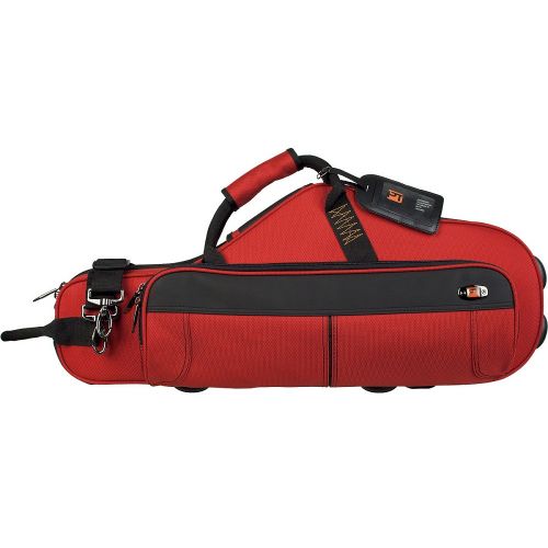 PROTEC CONTOURED ALTO SAX PRO PAC CASE - RED