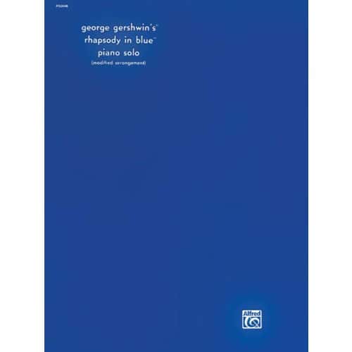 ALFRED PUBLISHING GERSHWIN GEORGE - RHAPSODY IN BLUE - PIANO SOLO