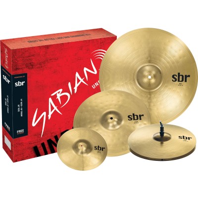 Sabian Sbr5003g - Set Harmonique 14-16-20 + Splash 10 Offerte