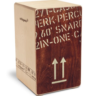 S-CP404RED - 2 IN ONE SNARE CAJON - LARGE, RED - B Stock