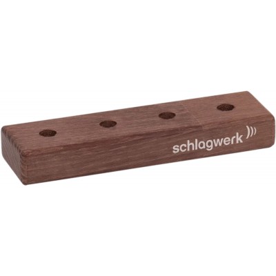 SCHLAGWERK PTF-WS4 - Wood supports for 4 Power Tuning Forks