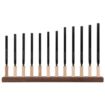 SCHLAGWERK STF-PL12 - Set 12 Tuning Forks Planetary Universal tuning