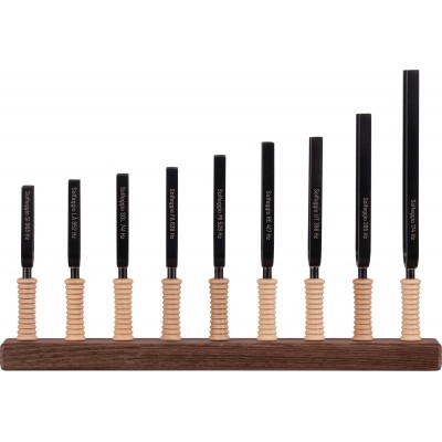 SCHLAGWERK STF-SOL - Set 9 Tuning Forks Solfeggio tuning