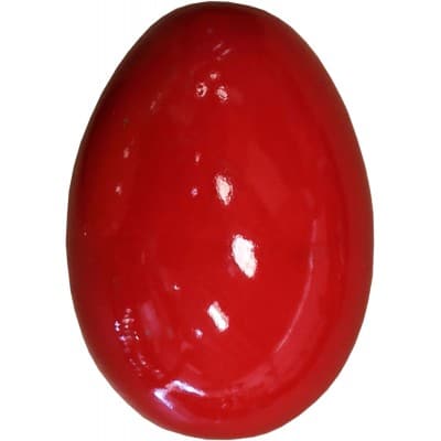 WOODEN EGG SHAKERS IN RED