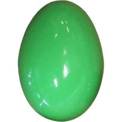 GREEN WOODEN EGG SHAKERS