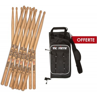 PACK 12X 5A TERRA - AMERICAN CLASSIC HICKORY + HOUSSE OFFERTE