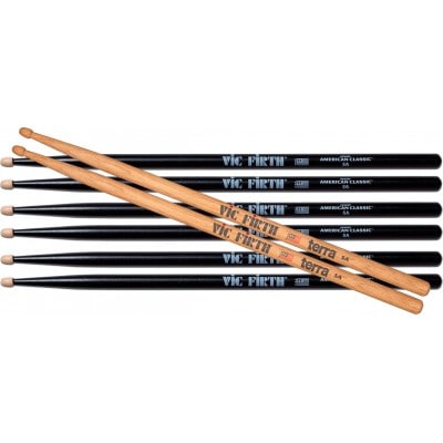DRUMSTICK PACK 3X5AB + 1X5AT FREE