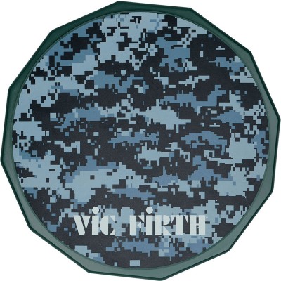 VIC FIRTH VIC FIRTH DIGITAL CAMO PRACTICE PAD 6" (IN ENGLISH)