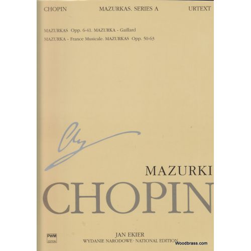 PARTITURA CLASICO - CHOPIN F. - MAZURKAS - PIANO