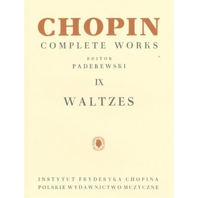 CHOPIN F. - VALSES (PADEREWSKI) 