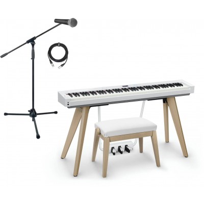 PRIVIA PX-S7000 WE + son micro et sa banquette offerts