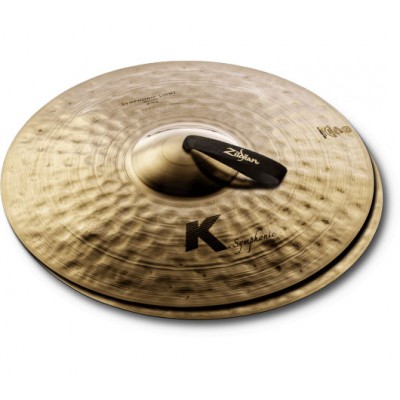 ZILDJIAN K2018 K2018 K SYMPHONIC 20? LIGHT BRILLIANT PAIRE