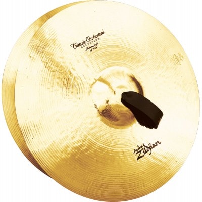 ZILDJIAN A0759 CLASSIC ORCHESTRAL 17" MEDIUM LIGHT (PAIRE) 