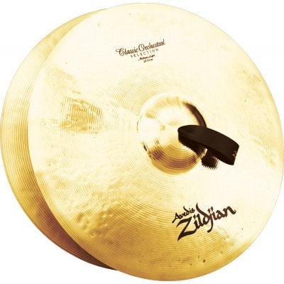 Zildjian A0767 - Cymbales Classic Orchestral 19 Medium Light (paire) 