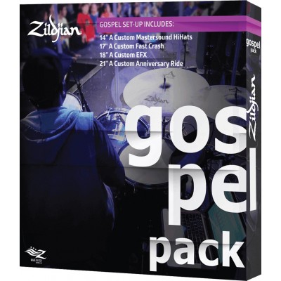 Zildjian Ac0801g - Pack Cymbales Gospel Serie A Custom