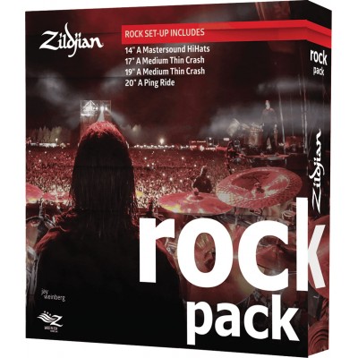 Zildjian A0801r - Pack Cymbales Rock Serie A