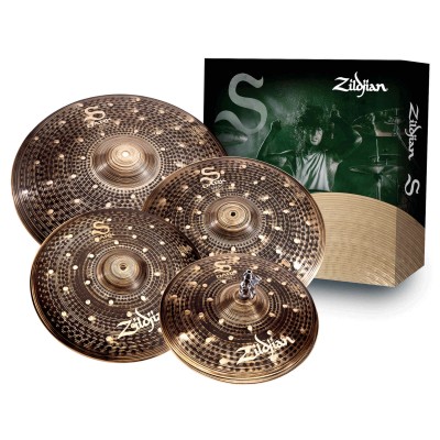 S-FAMILY DARK CYMBAL SET 14/16/18/20 