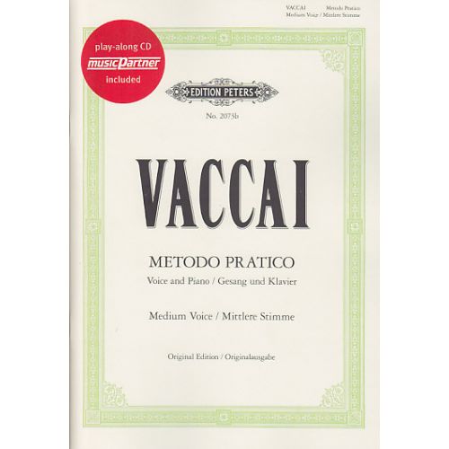 VACCAI N. - METODO PRATICO - VOIX MOYENNE + CD