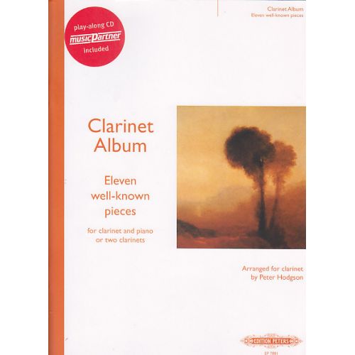 EDITION PETERS CLARINET ALBUM - 11 WELL-KNOWN PIECES + CD