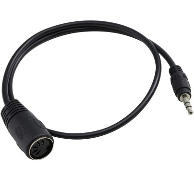 MIDI CABLE MINIJACK STEREO - DIN FEMALE 5-PIN